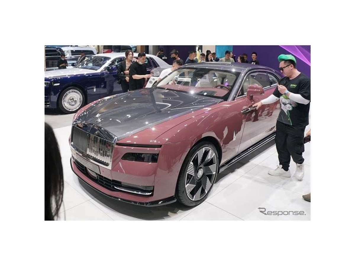 1台限りのロールスロイス、EV『スペクター』を早くもカスタム…上海