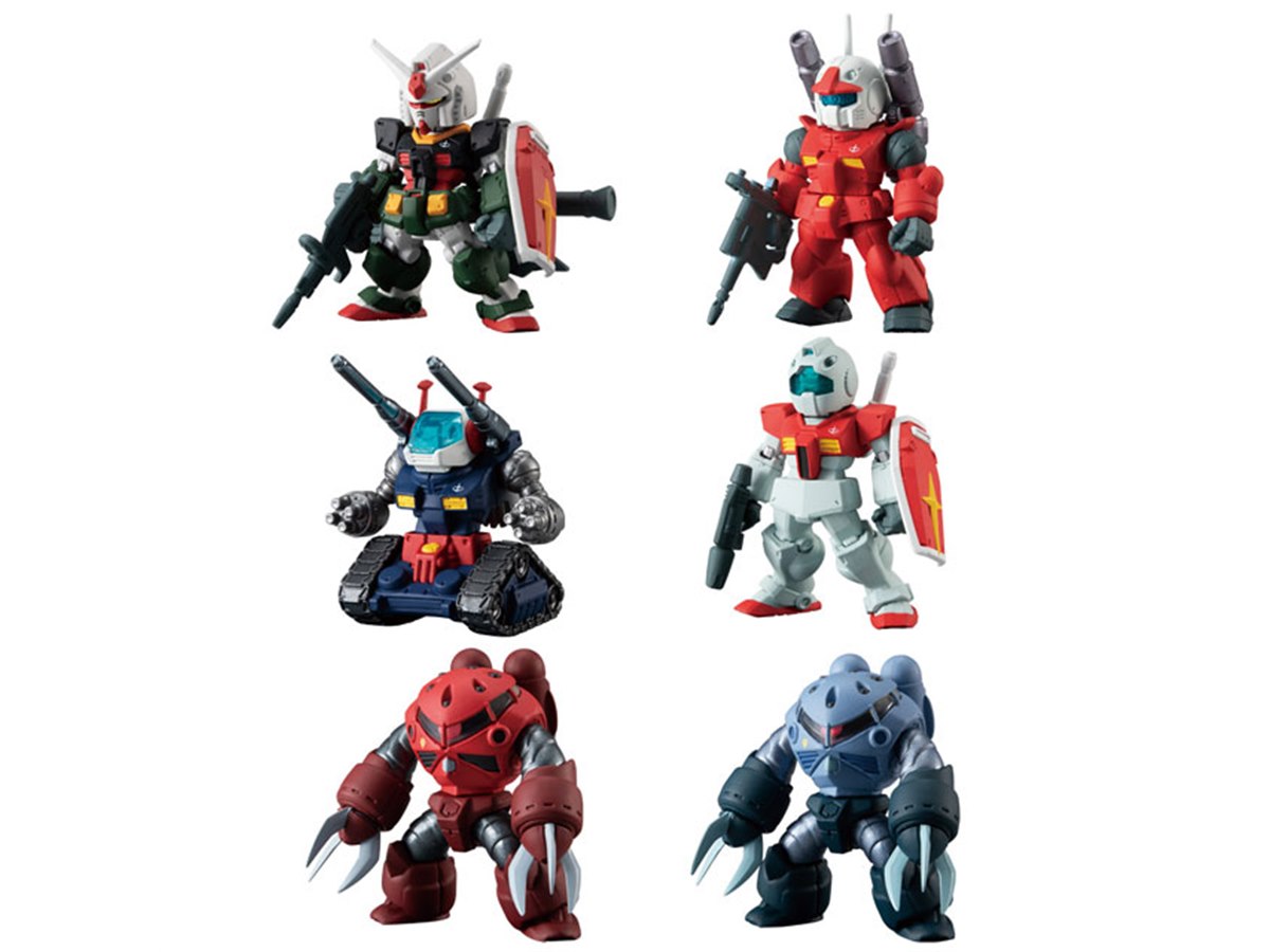 ガンダム食玩「FW GUNDAM CONVERGE ♯OPERATION JABURO」全6種が