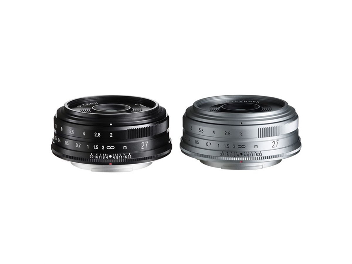 コシナ フォクトレンダー ULTRON 27mm F2 Xマウント コシナ フォクトレンダー ULTRON 27mm F2 X-mount [ブラック