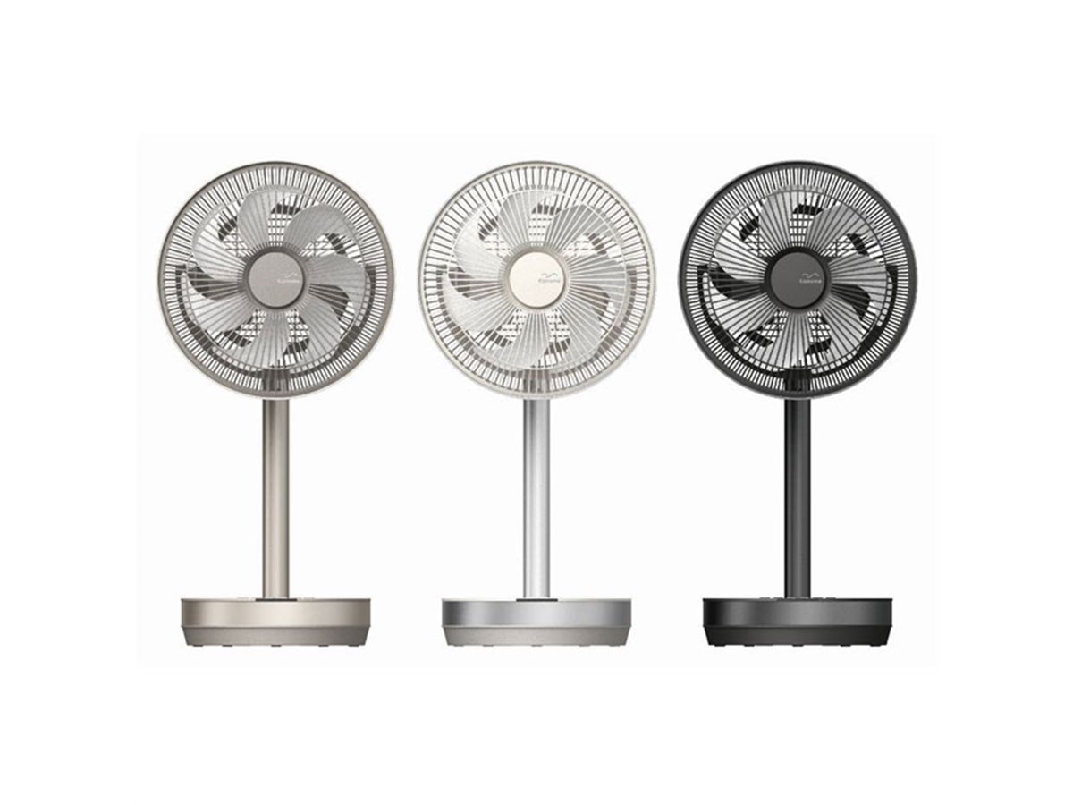 ドウシシャ　kamomefan mini カモメファン ミニ 23cm FKLW-231B 扇風機 dc サーキュレーター