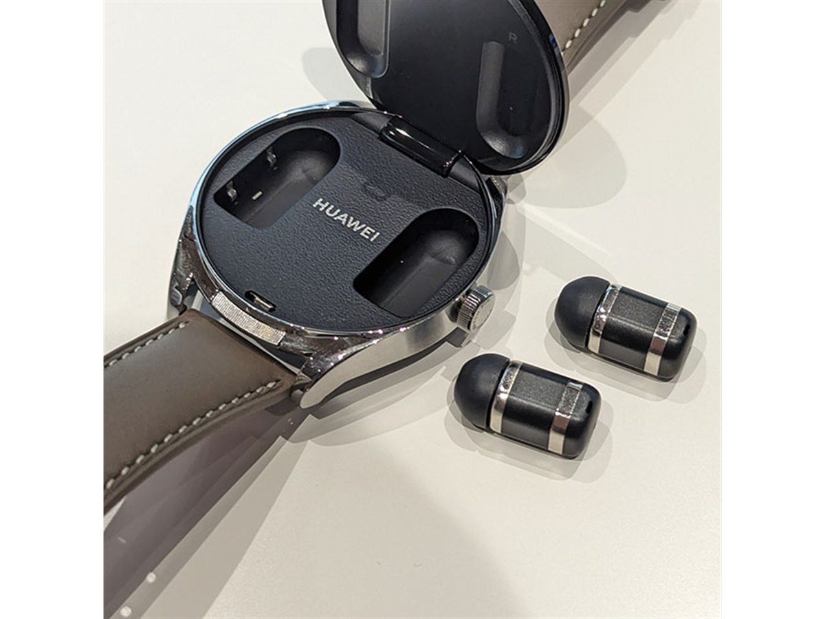 ファーウェイ、完全ワイヤレスイヤホン内蔵スマートウォッチ「HUAWEI WATCH Buds」 - 価格.com