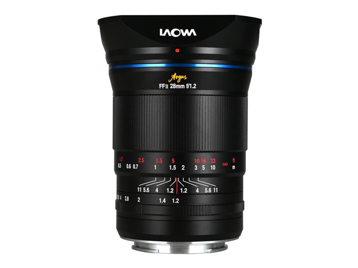 LAOWA、開放F1.2のフルフレーム対応大口径レンズ「Argus 28mm F1.2 FF