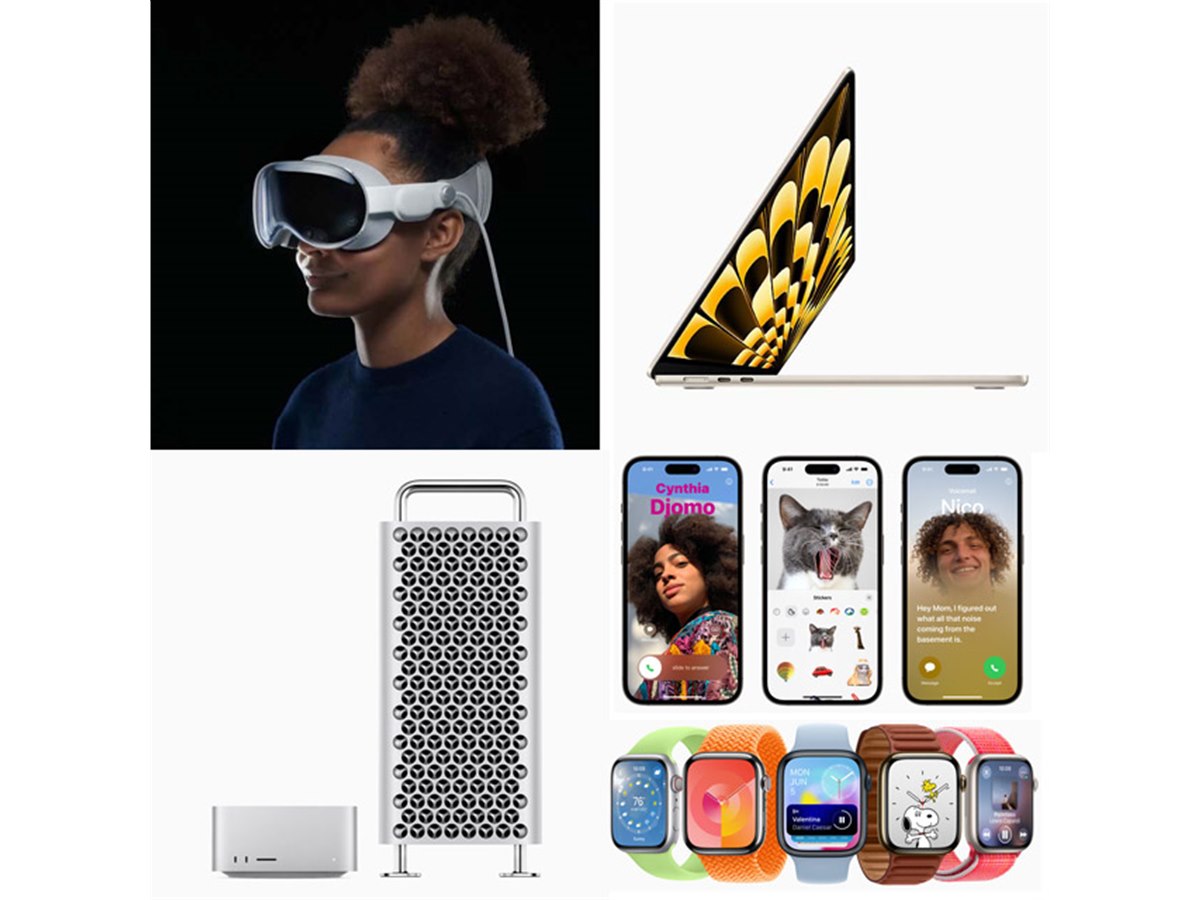 アップル「WWDC23」まとめ。ゴーグル型「Apple Vision Pro」や次期OSの