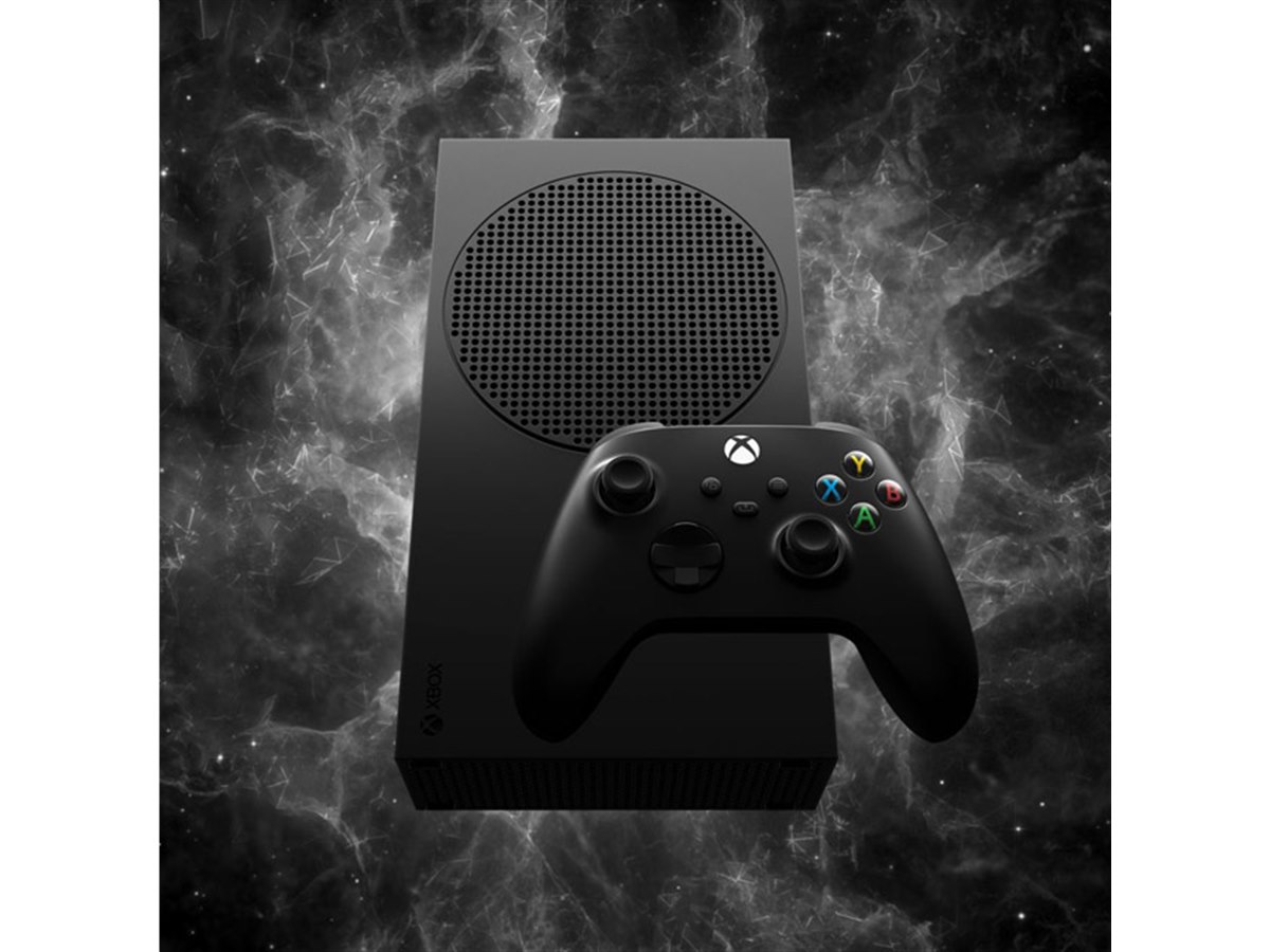 マイクロソフト、カーボンブラック仕様の「Xbox Series S - 1TB