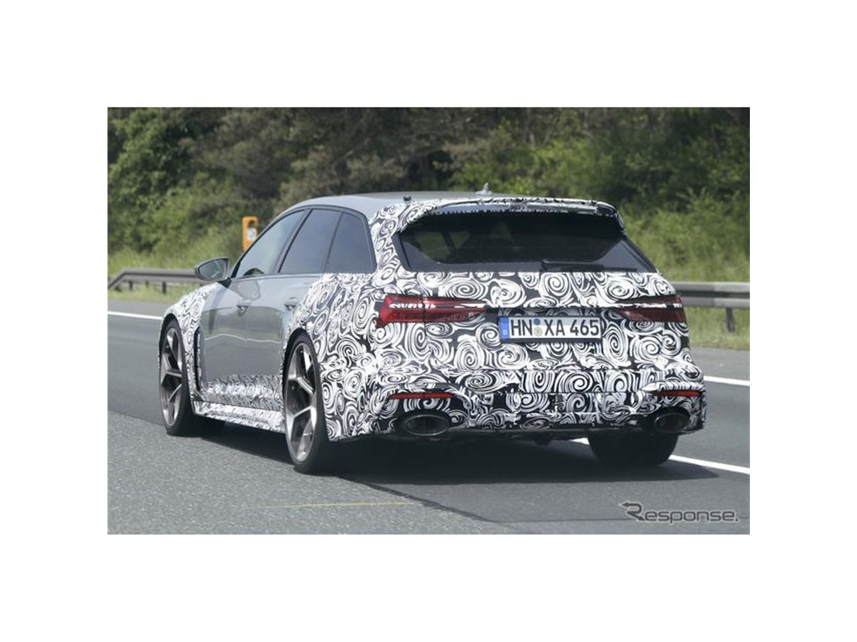 GTOコンセプト」を彷彿させる巨大エアロ装着、アウディ最強ワゴン『RS6