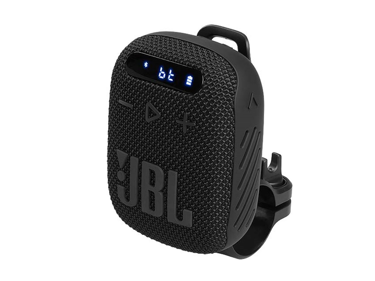 JBL ワイヤレススピーカー ブラック SB110 海外仕様 JBL、自転車などに装着できるポータブルスピーカー「WIND 3」を本日7月