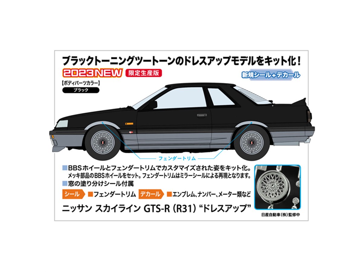 Amazon | 1/87 MODELPLANNING 特別限定 スカイラインGT-R レース