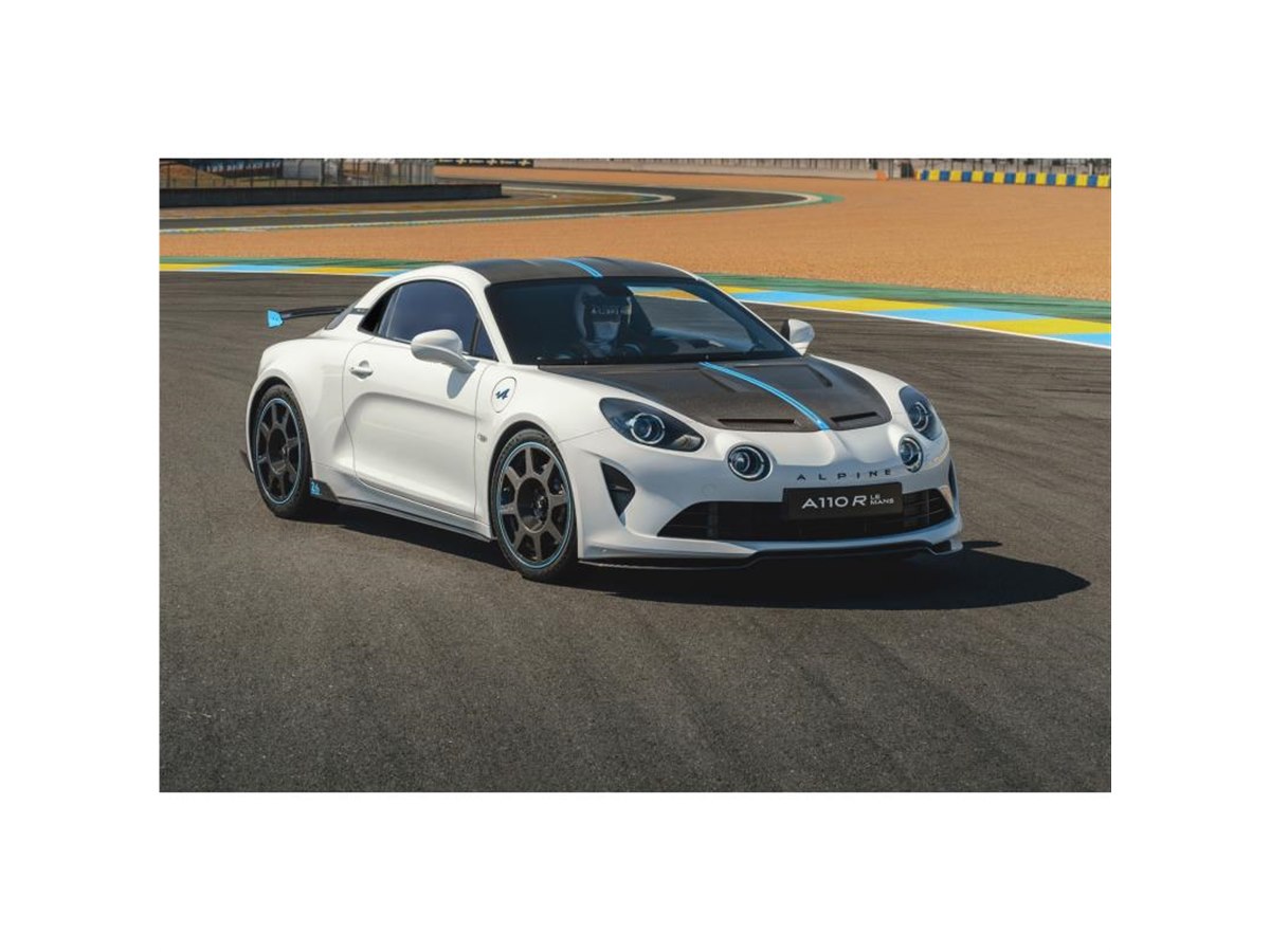 ルマン24時間レース100周年を記念した限定車「アルピーヌA110 Rルマン