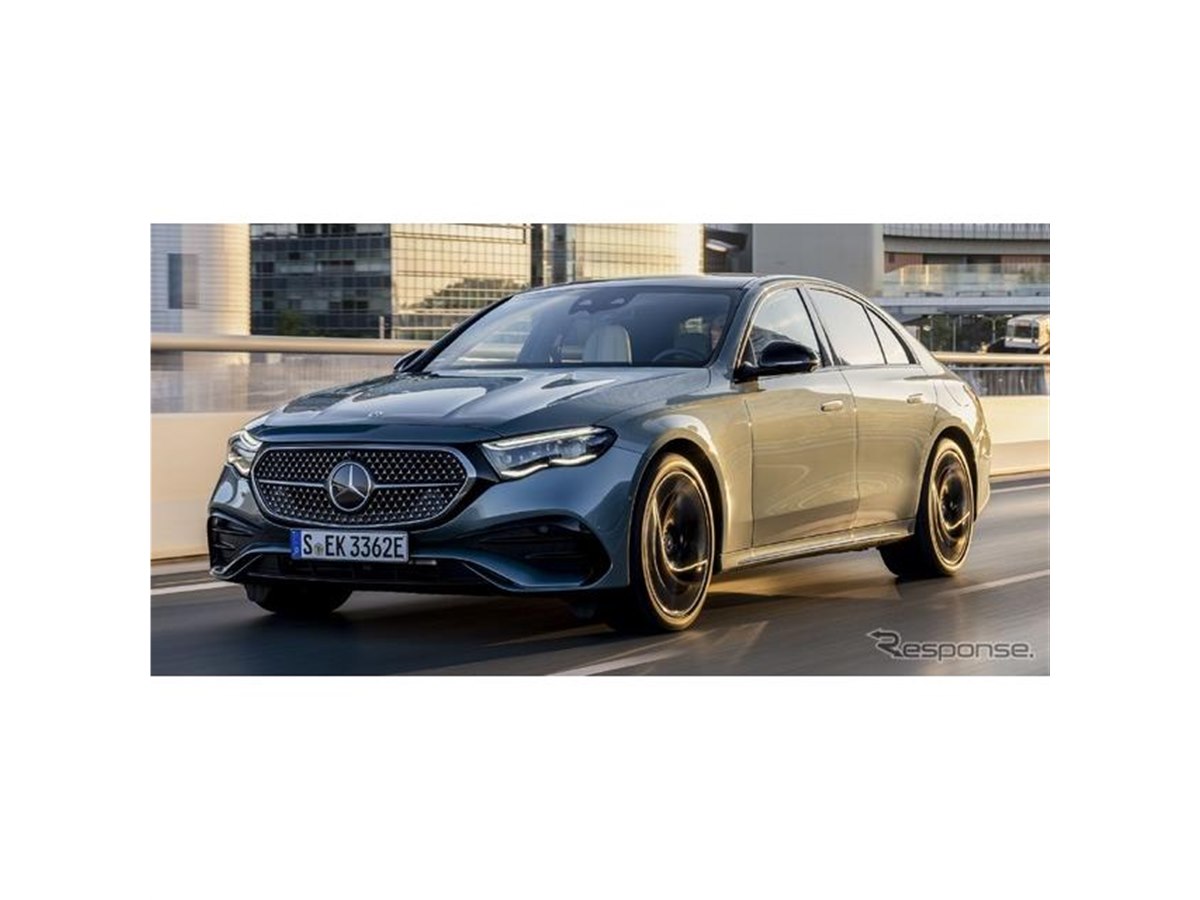 メルセデスベンツ Eクラス 新型、PHEVはEVモード最大115km…今夏欧州