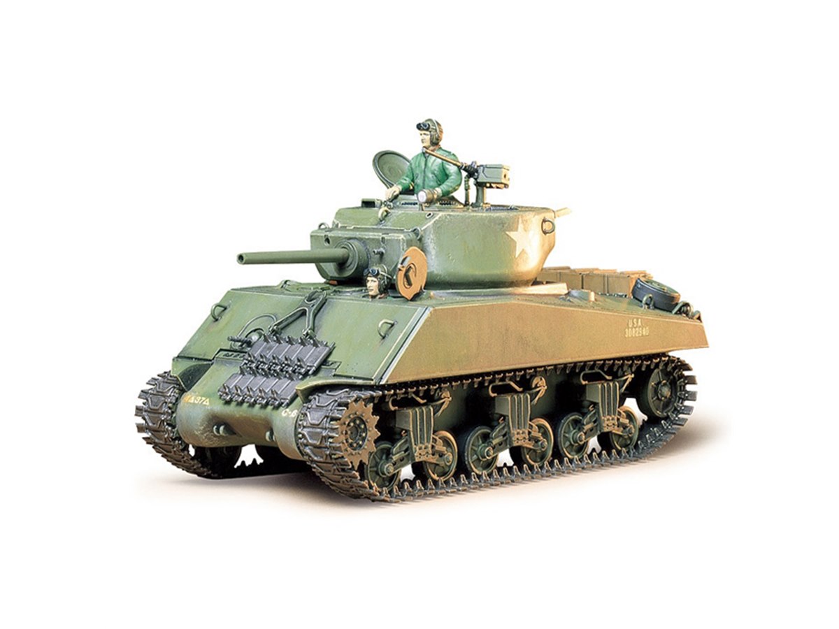 M4 A3シャーマン戦車 1/35 スケール ジオラマ