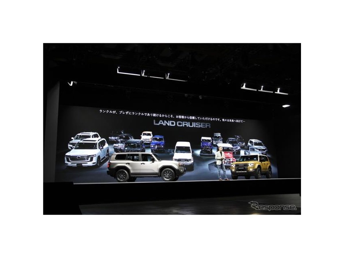 希少☆トヨタ エンジニアウェア 2025現行 トヨタ ランドクルーザー250】プラス100の進化…森津圭太チーフ