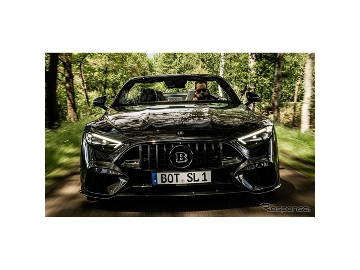 メルセデスAMG『SL』を750馬力に、ブラバスが創業者に敬意…世界限定25