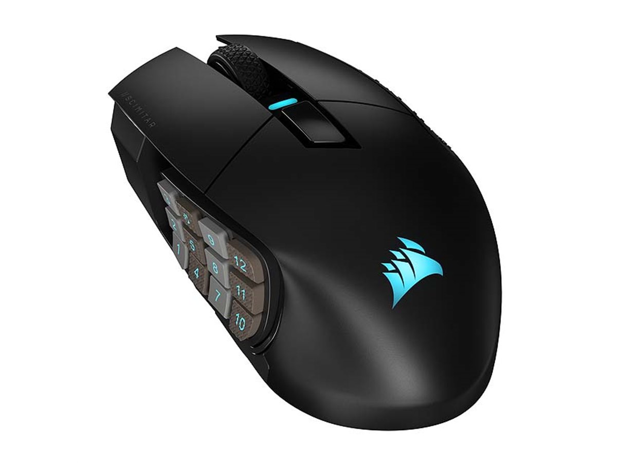 Corsair、16個のプログラマブルボタンを搭載したマウス