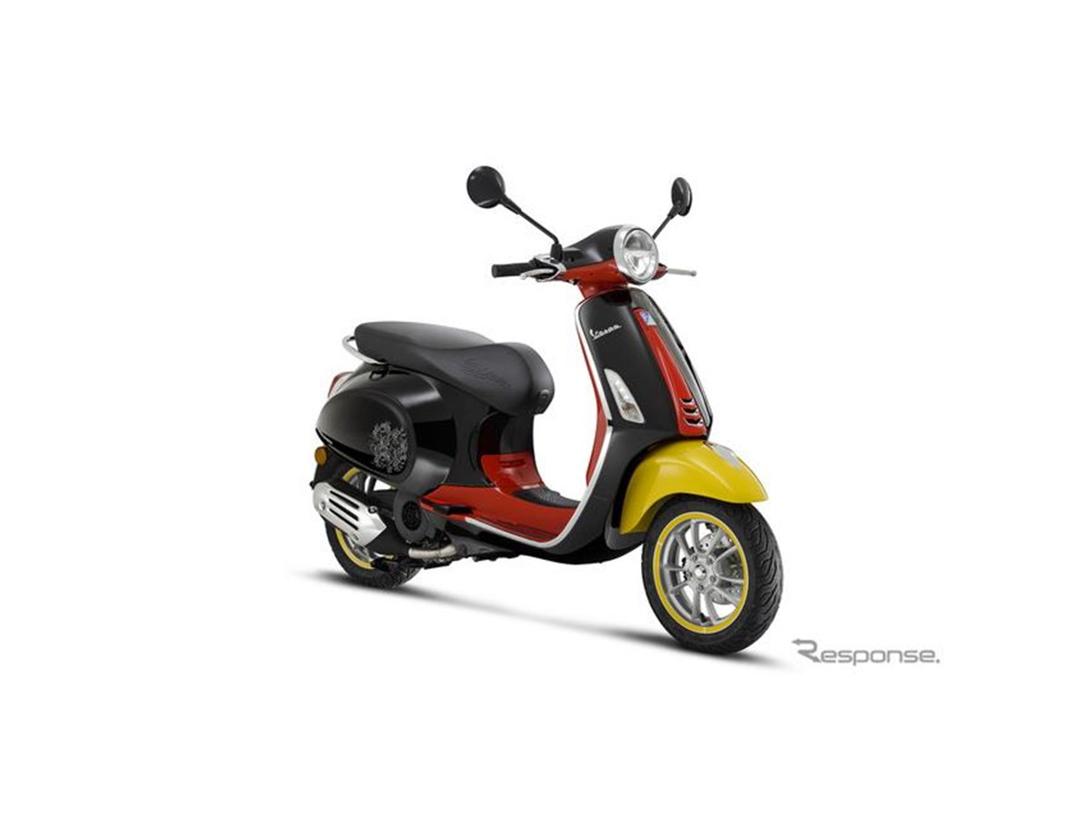日本最大の ミッキーマウス仕様のベスパ125＆150、受注開始…ディズニー100 トートバッグ