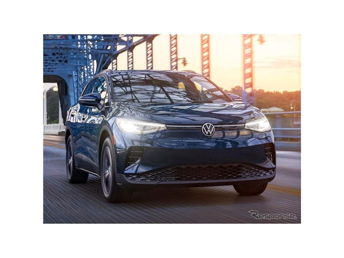 VWの電動SUV『ID.4』がパワーアップ、12.9インチディスプレイ新採用 