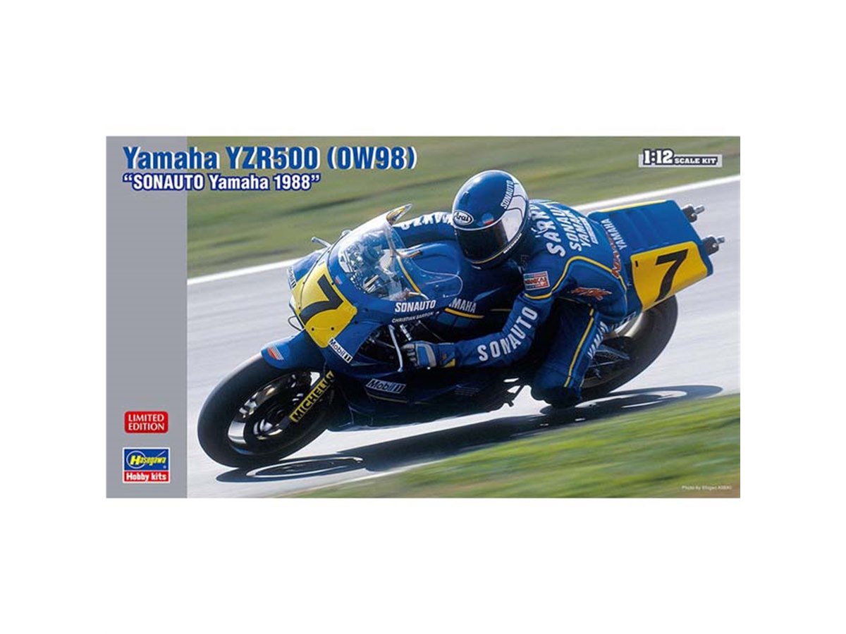 クリスチャン・サロンの1988年「ヤマハ YZR500」が1/12スケールに、本日9/21発売 - 価格.com