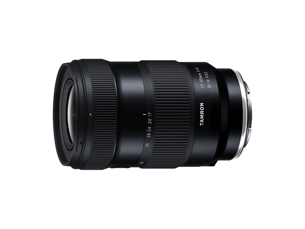 タムロン、Eマウント用広角ズーム「17-50mm F/4 Di III VXD」を