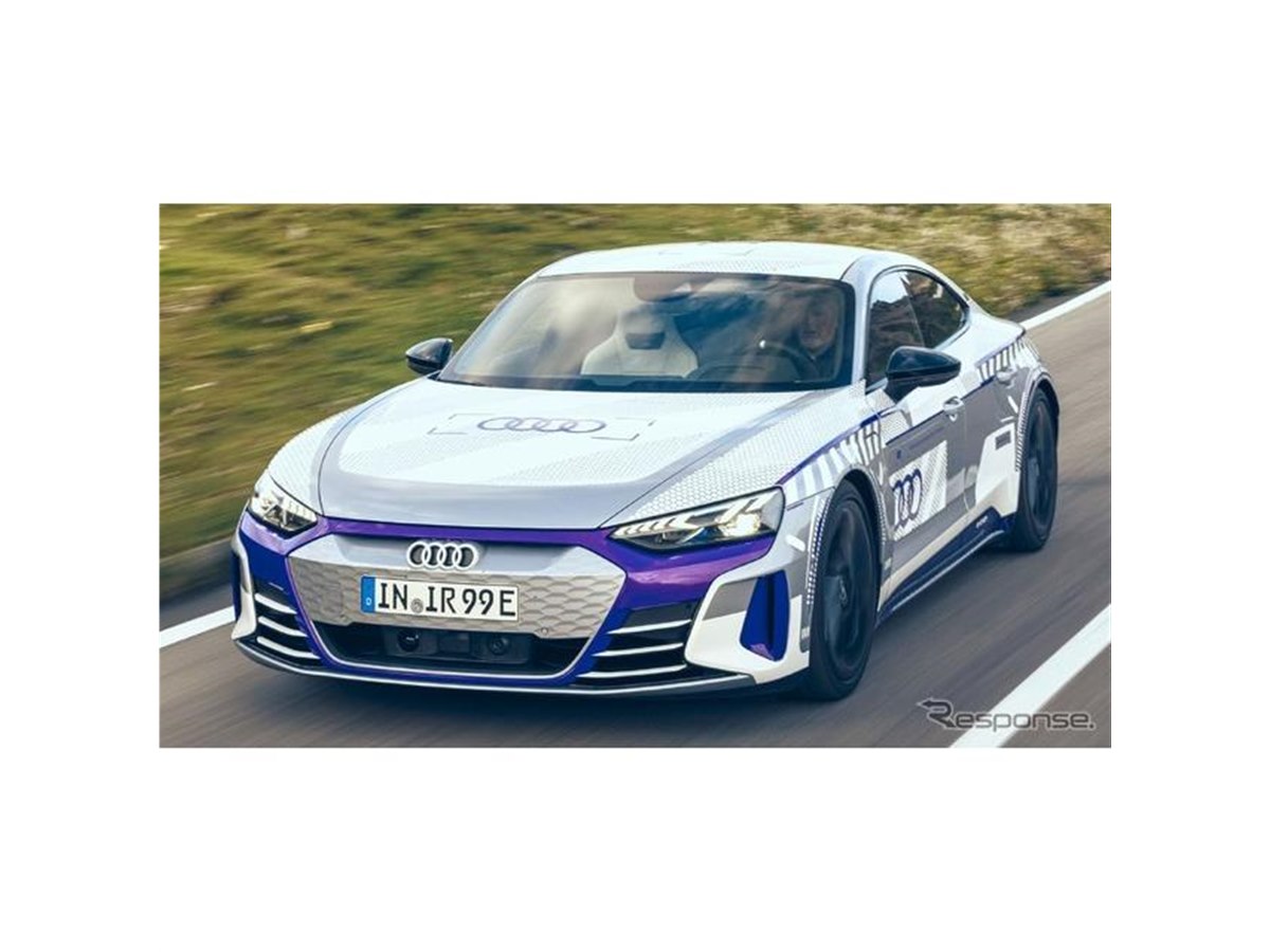 アウディスポーツ40周年記念車、646馬力のEVスポーツがベース