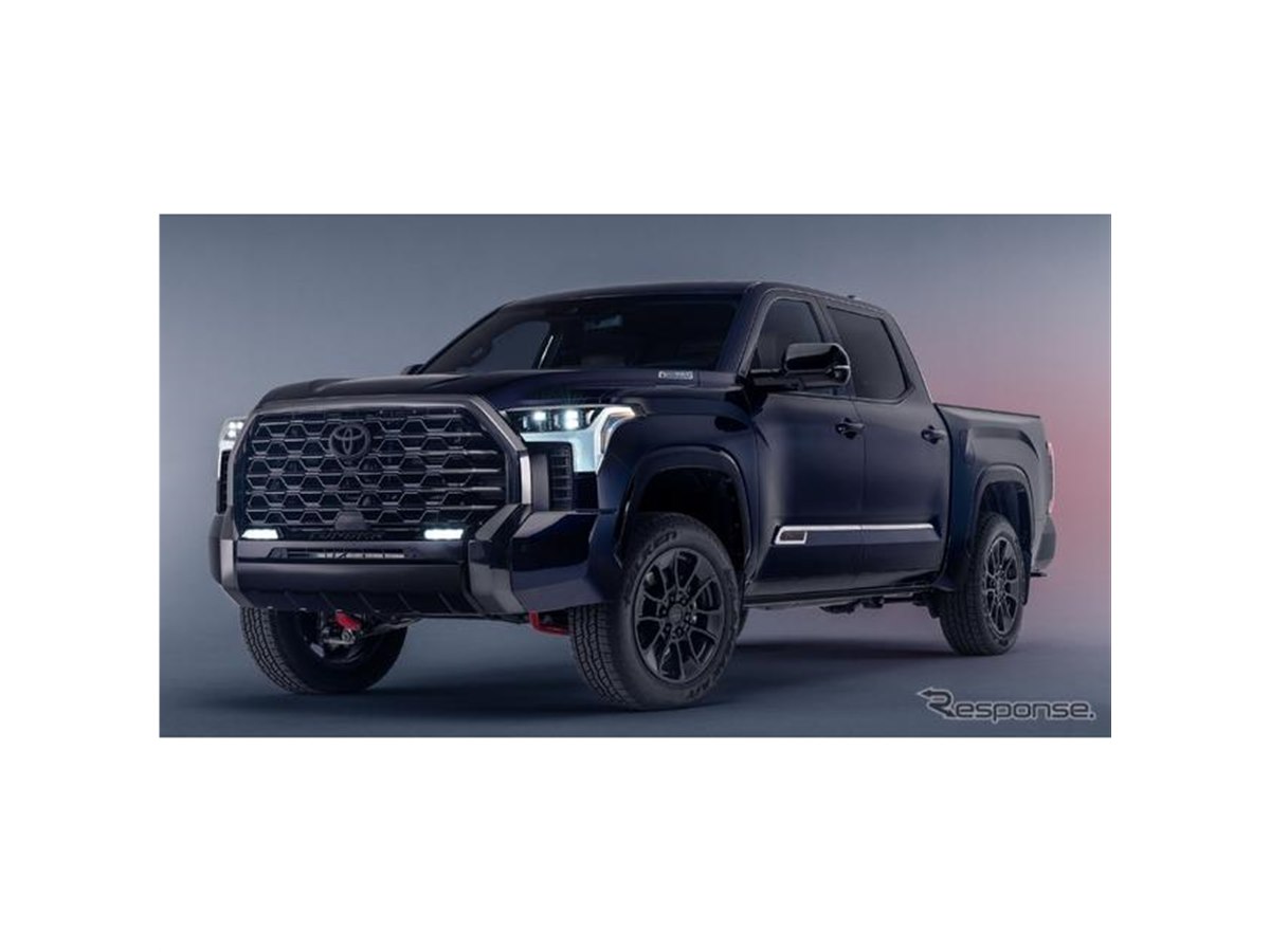 トヨタ『タンドラ』にサドルブラウンのレザー内装、米国1500台限定