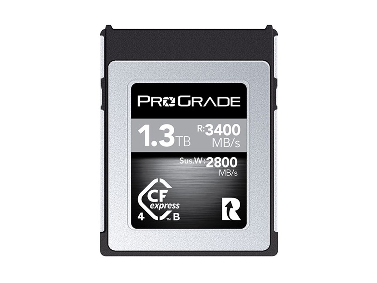 ProGrade Digital、容量1.3TBのCFexpressメモリーカード - 価格.com