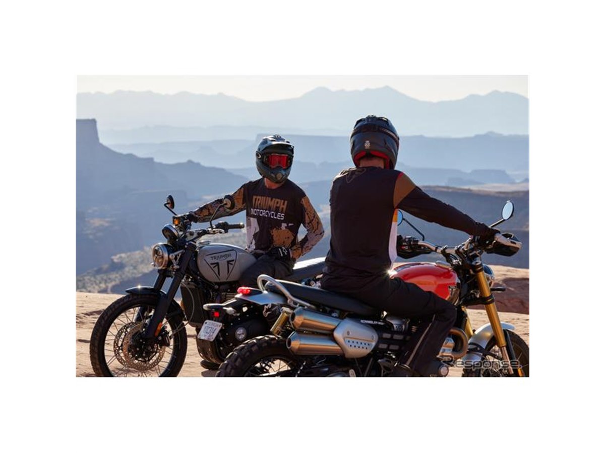 TRIUMPH トライアンフ　スクランブラー１２００ローシートXE,XC,X対応 トライアンフ、スクランブラー1200に低シート高の新型車「X」と