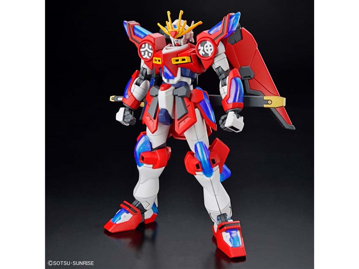 ガンダムビルドメタバース」HGガンプラ 神バーニングガンダムが