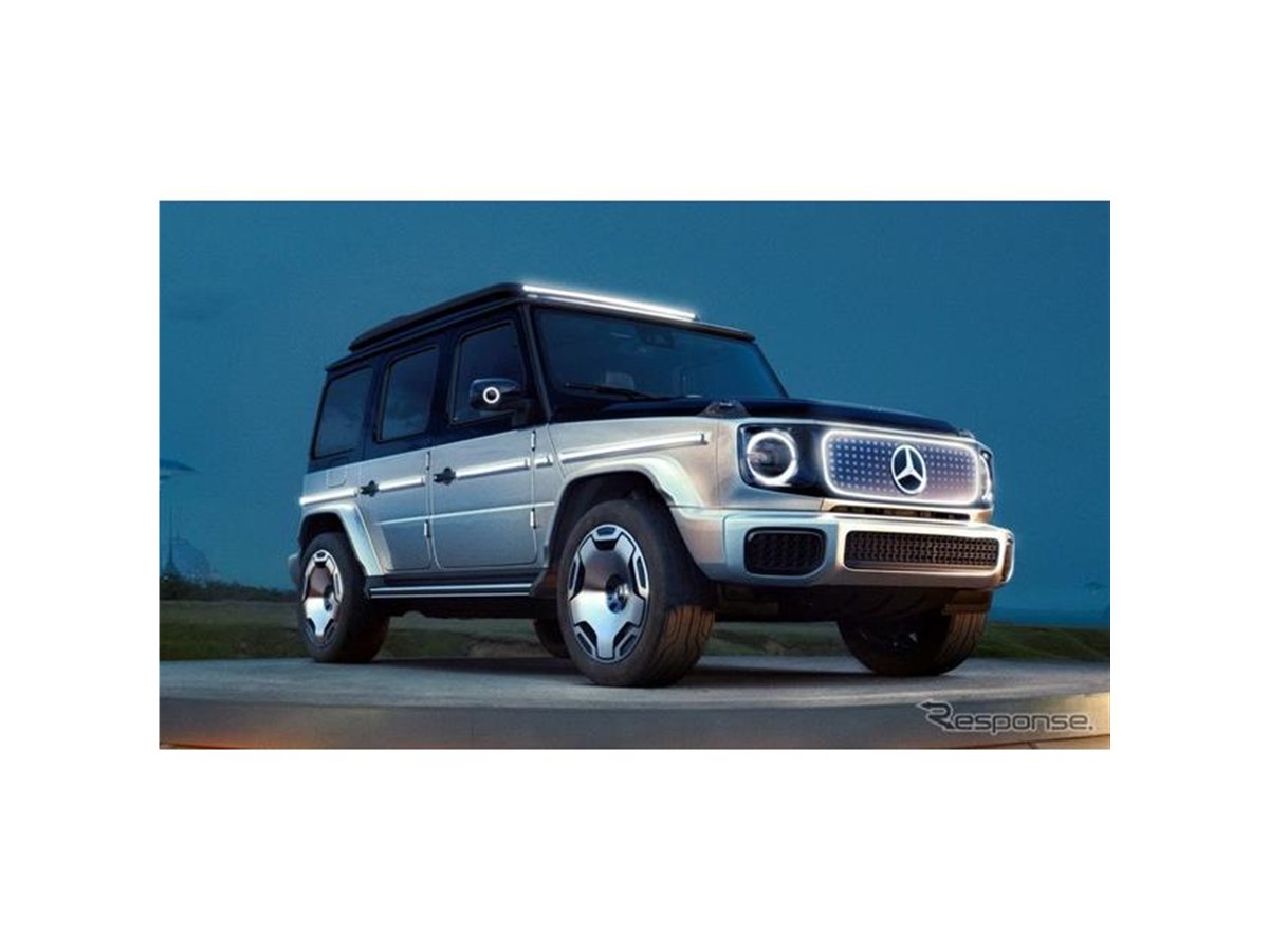 ベンツ　G-Class 電動カー The all-new electric G-Class