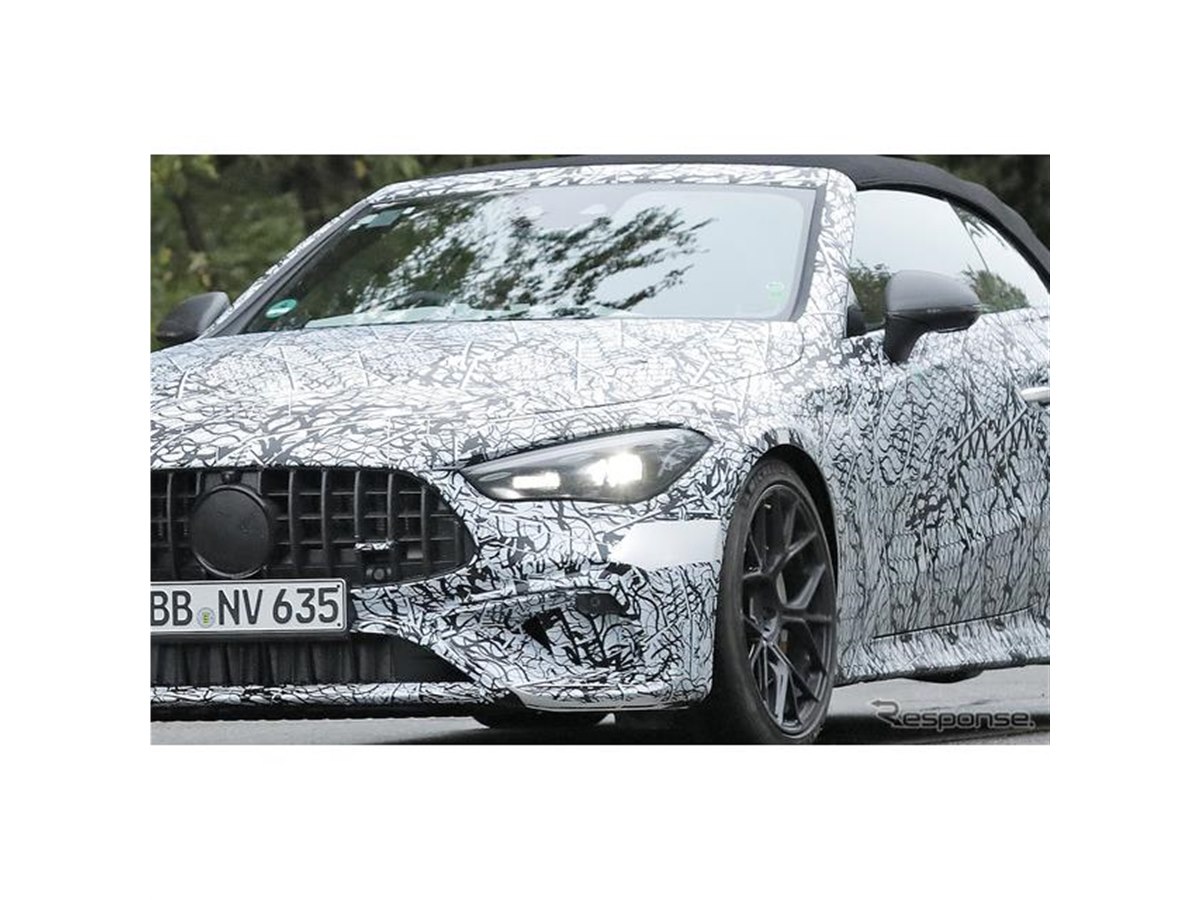メルセデスの新世代カブリオレ、AMG最強モデルはPHEVで680馬力