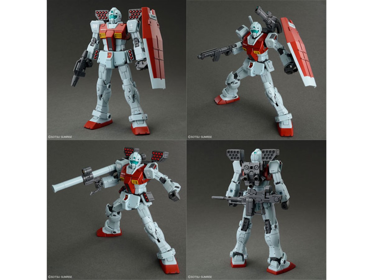 ガンプラ　EG、HG　3体セット(ガンダム、ガンキャノン、ジム)　塗装完成品 ガンプラ EG、HG 3体セット(ガンダム、ガンキャノン、ジム) 塗装