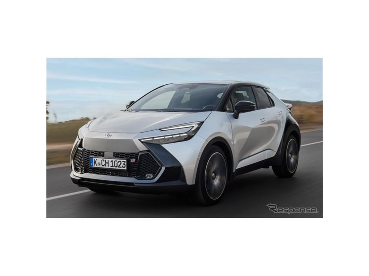 トヨタ『C-HR』新型、「GR SPORT」グレードの新写真を公開…スポーティ