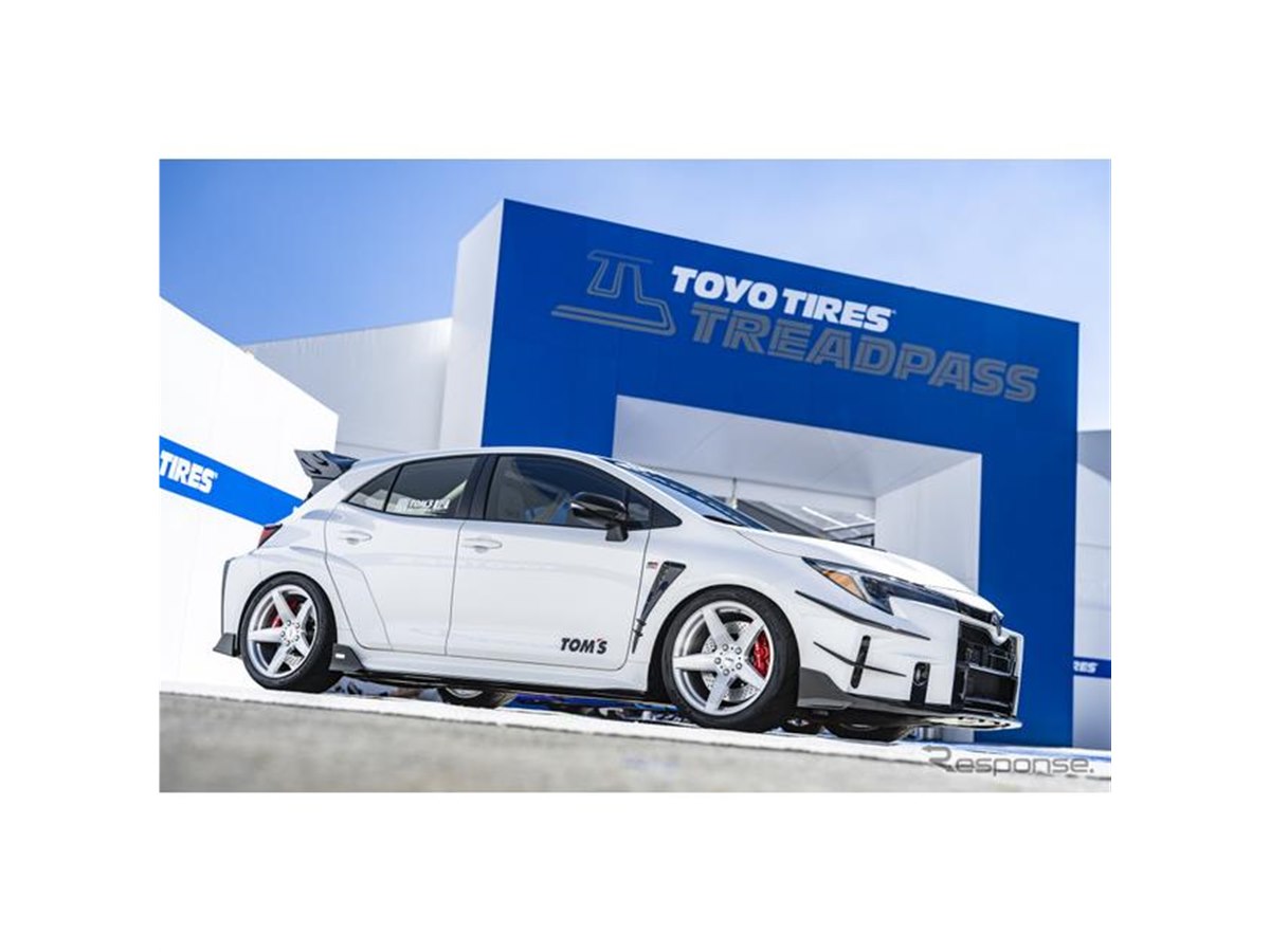 カスタムカーが集まる世界最大級の「SEMAショー」にトーヨータイヤ装着