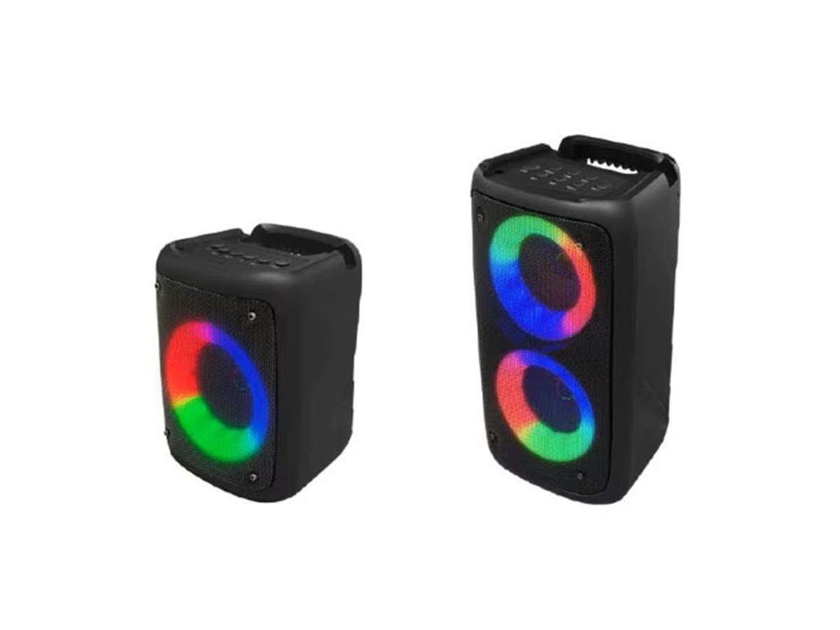 ゲオ、バスブーストモードを搭載した「Bluetoothパーティースピーカー