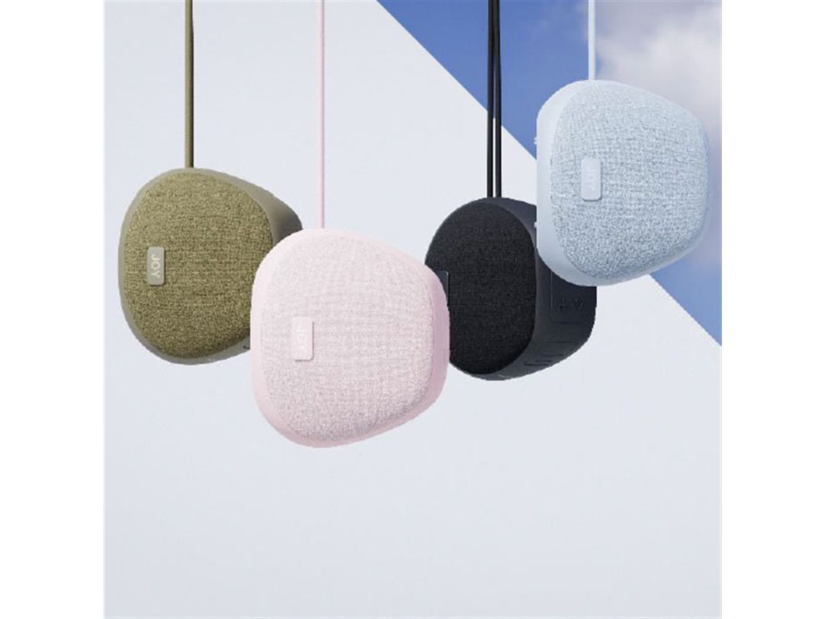 Happy Plugs、8時間再生に対応するポータブルBluetoothスピーカー「Joy