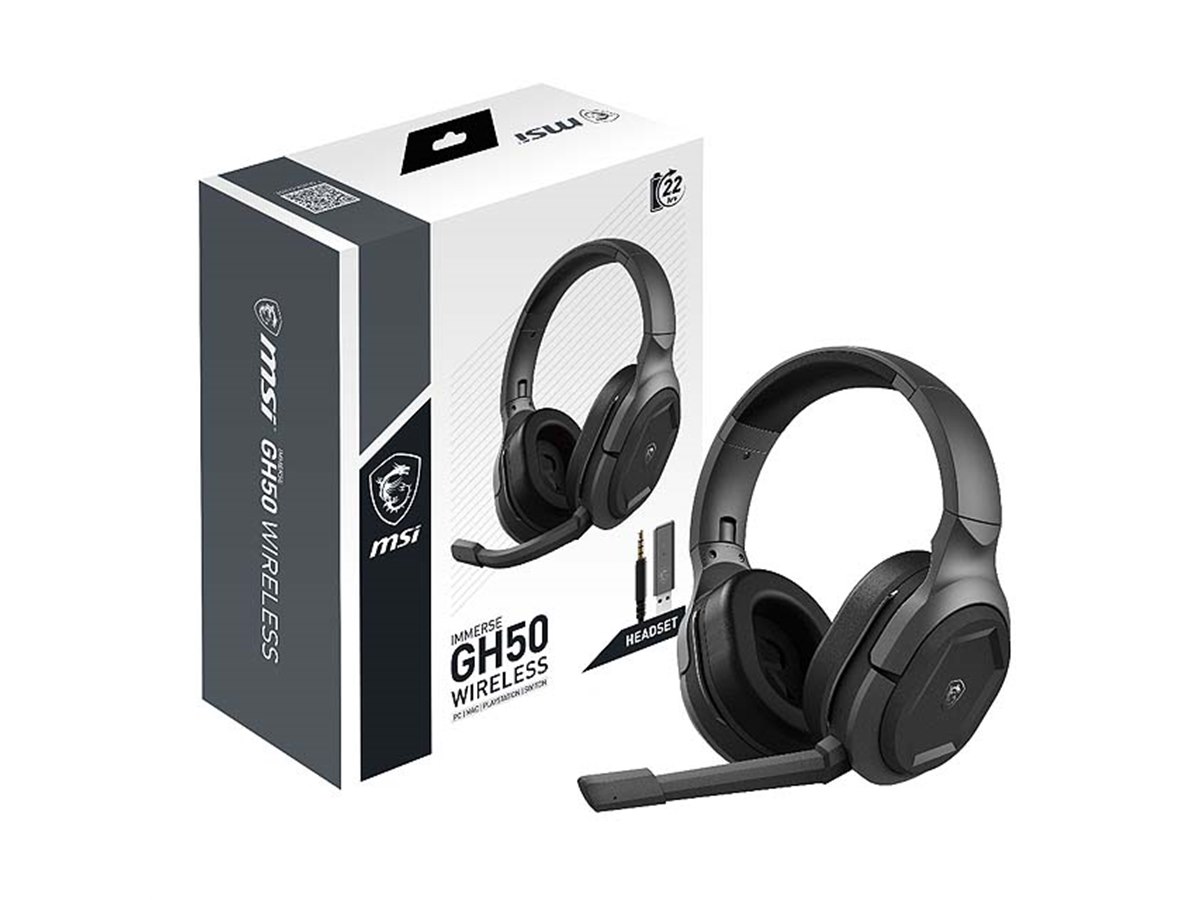 MSI Immerse GH61 ゲーミングヘッドセット SP955 オンキヨー製ドライバー搭載のヘッドセット「IMMERSE GH61」がMSIから