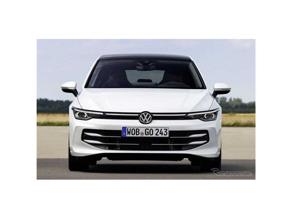 自動車ヘッドライト、 2個の車のヘッドライト、VWゴルフ8 2021-2024 