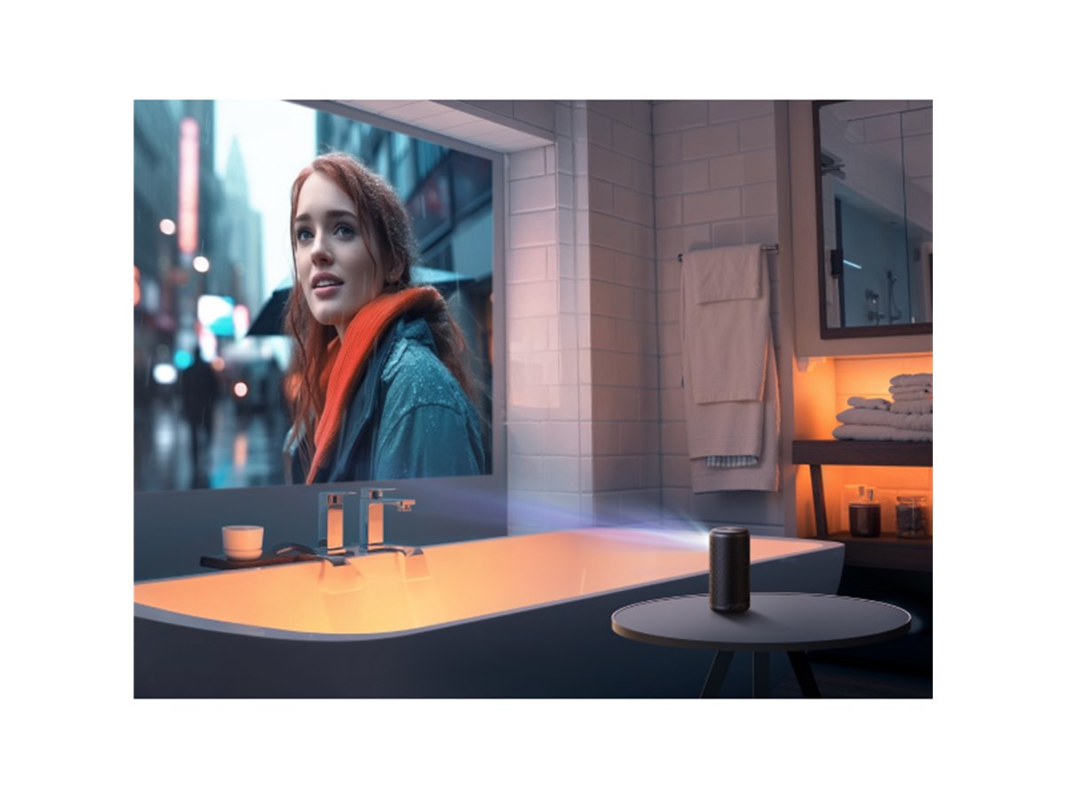 Anker、Google TV搭載のモバイルプロジェクター「Nebula Capsule