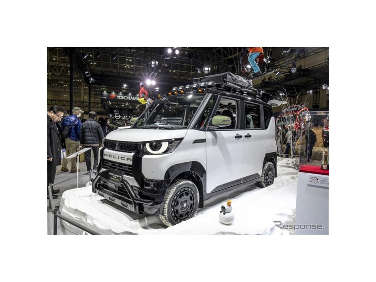 三菱『デリカミニ』雪国仕様は市販予定車ベース…東京オートサロン2024