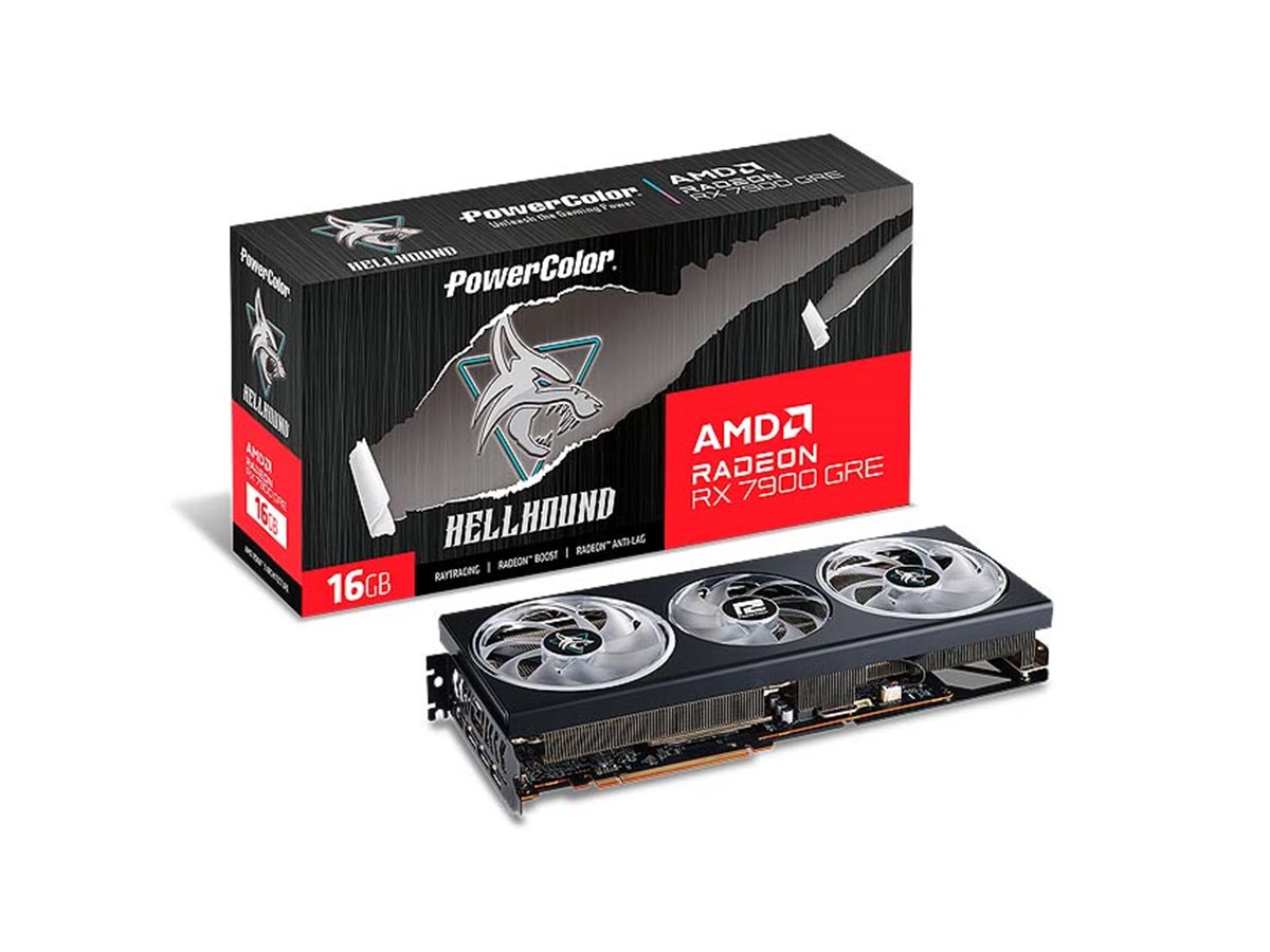 PowerColor、「Radeon RX 7900 GRE」を搭載したビデオカードを