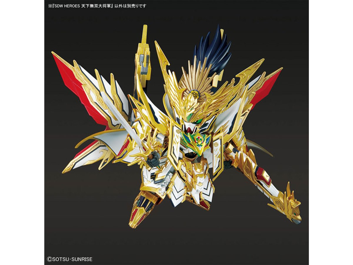 SDW HEROES 天下無双大将軍」最新画像が公開、超絶鳳凰への変形