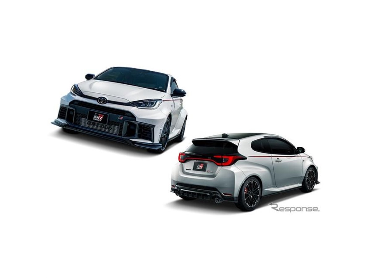 トヨタ、進化型GRヤリス専用カスタマイズパーツを公開 - 価格.com