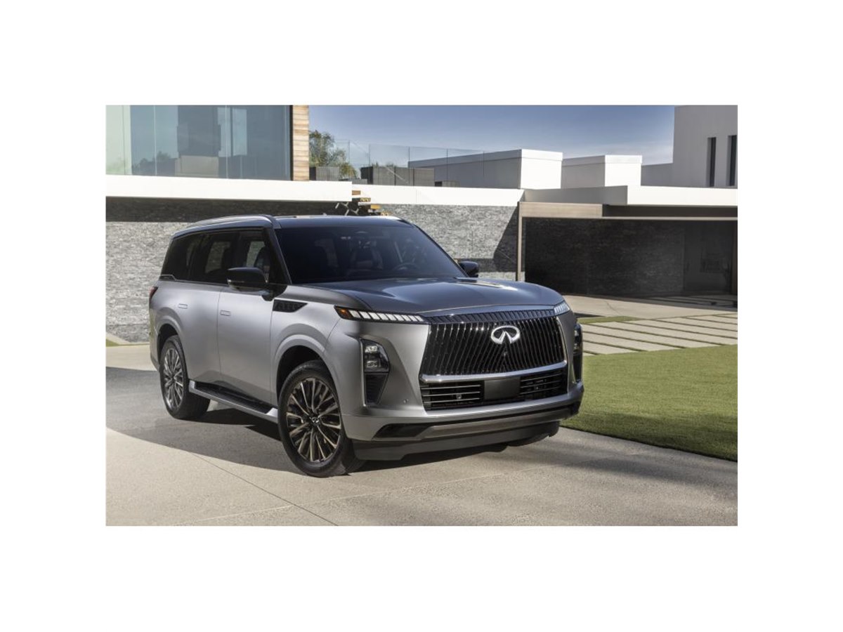 インフィニティブランドの新型フラッグシップSUV「QX80」がデビュー