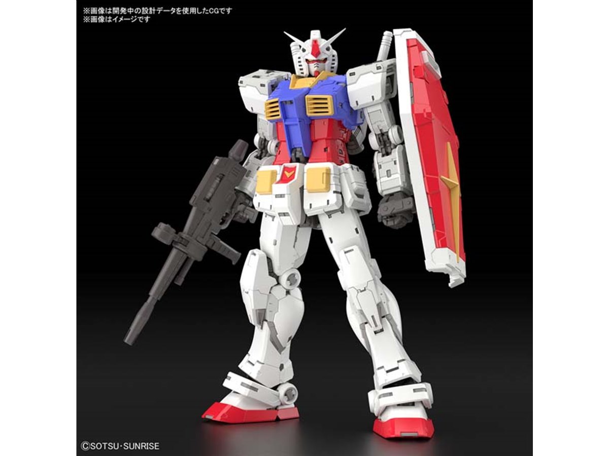バンダイ、最新設計の内部フレームを採用した「RG 1/144 RX-78-2