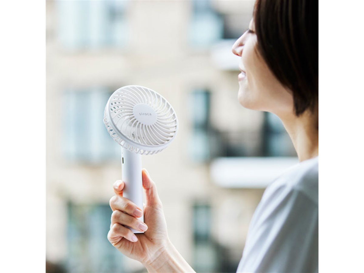 シロカ、USB Type-C充電対応の3WAYハンディファン「SF-H531」 - 価格.com