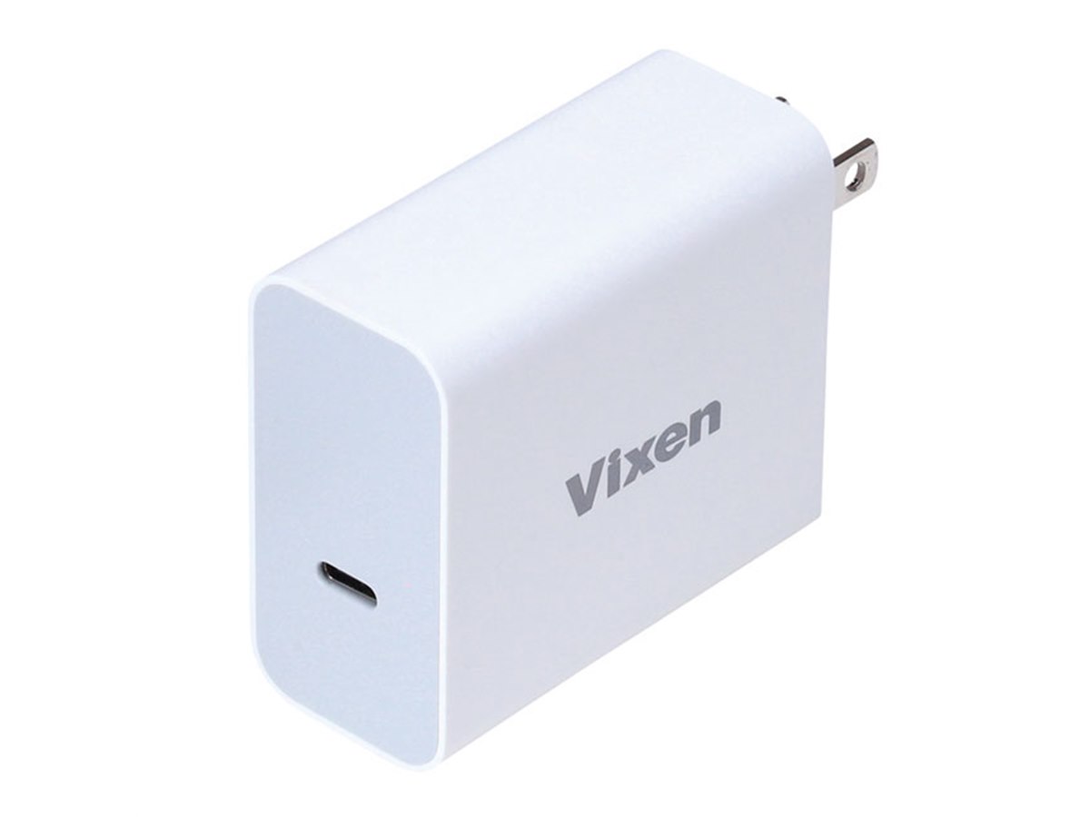 ビクセン、天体望遠鏡の電源やスマホ充電に使える「ACアダプターPD12V