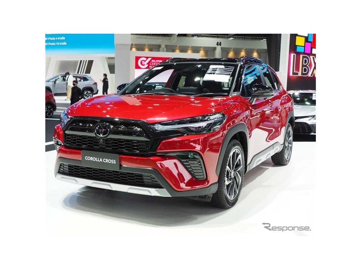 日本にない！ カローラクロス「GRスポーツ」…バンコクモーターショー