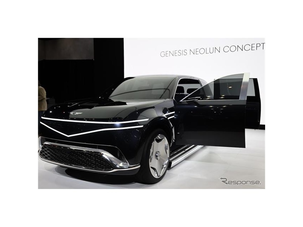 ヒョンデの高級車ブランド、ジェネシスが電動SUV『ネオルン』を発表