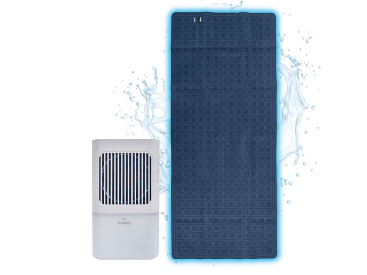 サンコー、マット内部に水を循環させて冷やす「ひんやり水流快眠