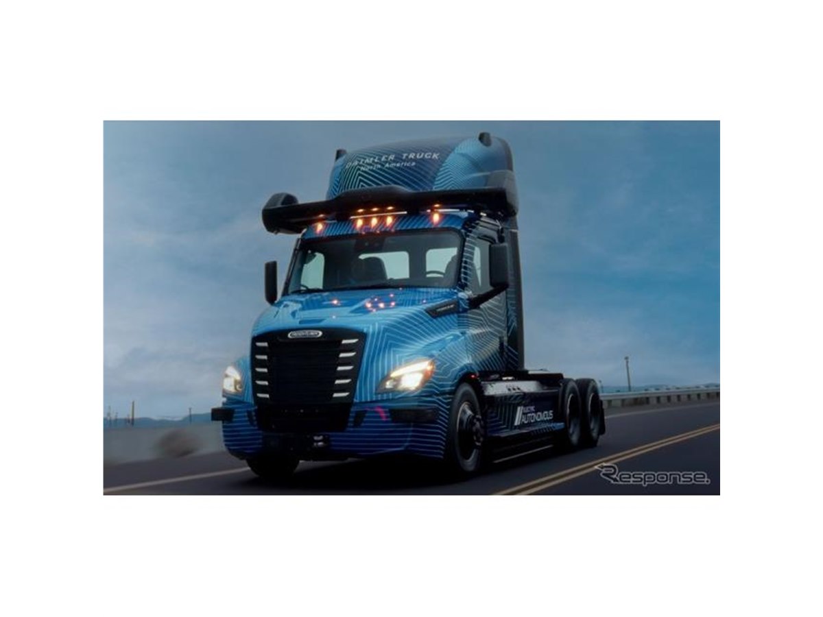 ダイムラー、初のレベル4の自動運転セミトラック開発