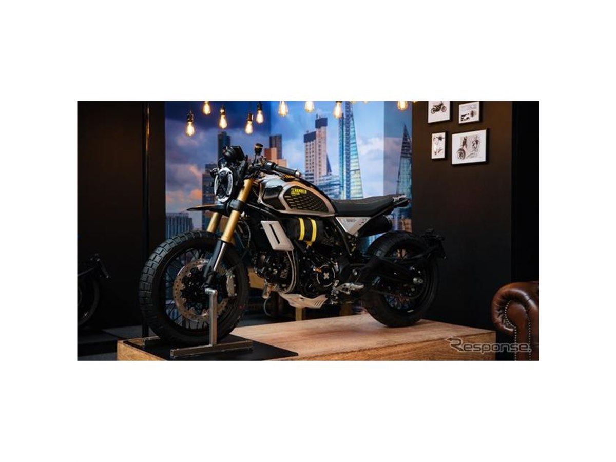 ドゥカティ、終末世界を駆けるコンセプトバイク発表…『RR24I』初公開