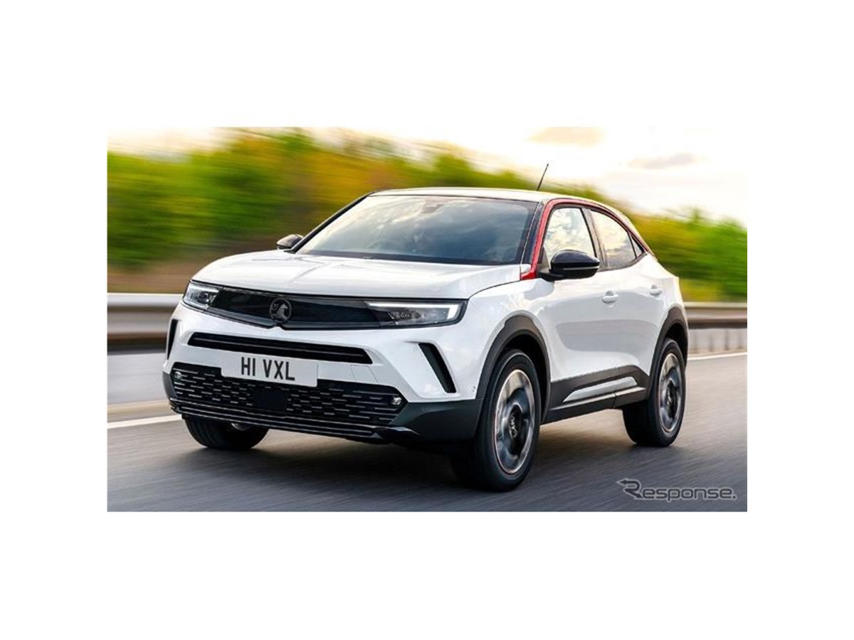 英ボクスホールの小型SUV『モッカ』新型にハイブリッド…燃費25％向上